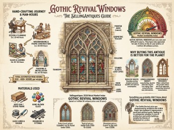 Gothic Revival Windows Guide Infographic
