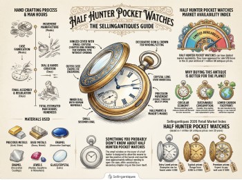 Half Hunter Pocket Watches Guide Infographic