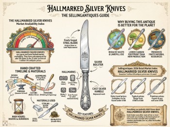 Hallmarked Silver Knives Guide Infographic