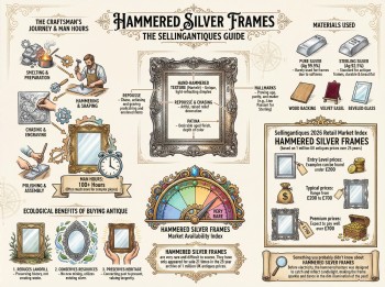 Hammered Silver Frames Guide Infographic