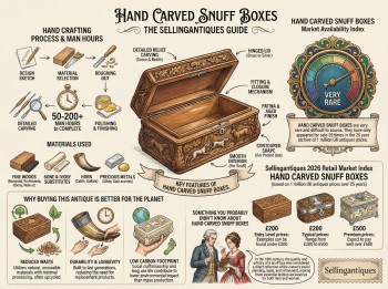 Hand Carved Snuff Boxes Guide Infographic