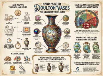 Hand Painted Doulton Vases Guide Infographic