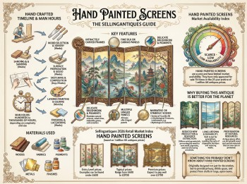 Hand Painted Screens Guide Infographic