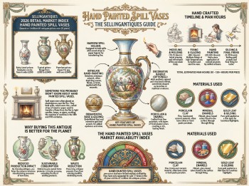 Hand Painted Spill Vases Guide Infographic