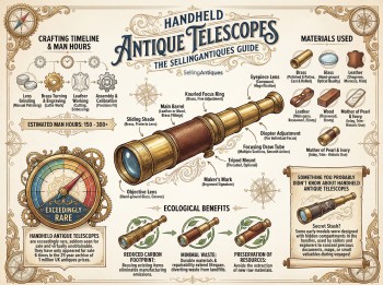 Handheld Antique Telescopes Guide Infographic