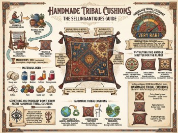 Handmade Tribal Cushions Guide Infographic