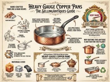 Heavy Gauge Copper Pans Guide Infographic