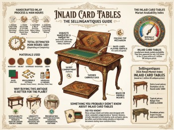 Inlaid Card Tables Guide Infographic