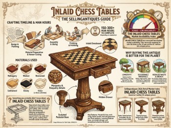 Inlaid Chess Tables Guide Infographic