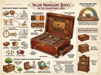 Inlaid Mahogany Boxes Guide Infographic