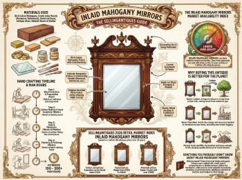 Inlaid Mahogany Mirrors Guide Infographic