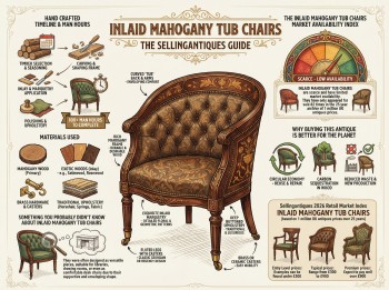 Inlaid Mahogany Tub Chairs Guide Infographic