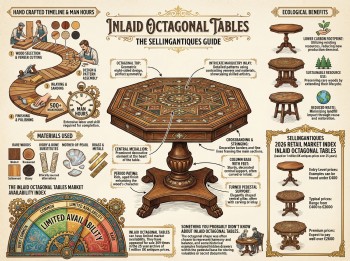 Inlaid Octagonal Tables Guide Infographic