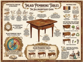 Inlaid Pembroke Tables Guide Infographic
