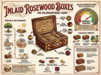 Inlaid Rosewood Boxes Guide Infographic