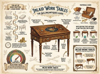 Inlaid Work Tables Guide Infographic