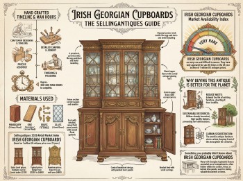 Irish Georgian Cupboards Guide Infographic