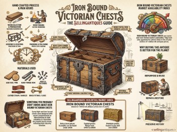 Iron Bound Victorian Chests Guide Infographic