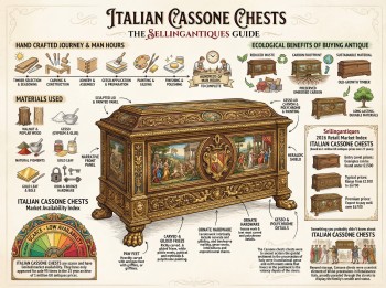 Italian Cassone Chests Guide Infographic