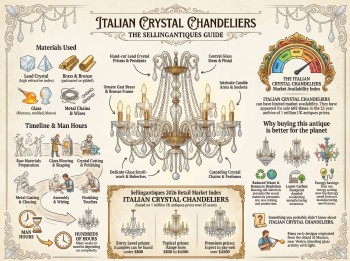 Italian Crystal Chandeliers Guide Infographic
