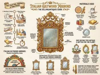 Italian Giltwood Mirrors Guide Infographic