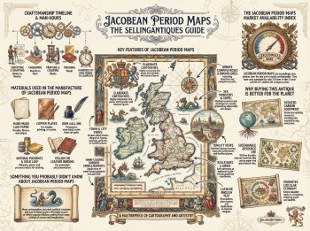 Jacobean Period Maps Guide Infographic