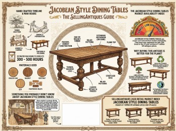 Jacobean Style Dining Tables Guide Infographic