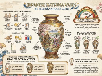 Japanese Satsuma Vases Guide Infographic