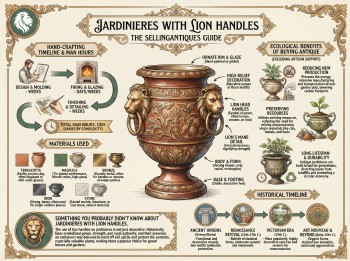 Jardinieres With Lion Handles Guide Infographic