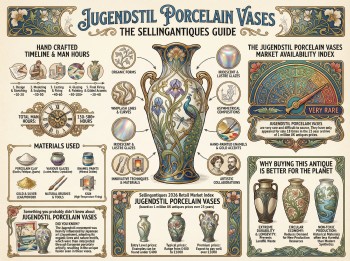 Jugendstil Porcelain Vases Guide Infographic