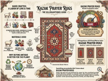 Kazak Prayer Rugs Guide Infographic