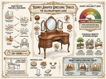 Kidney Shaped Dressing Tables Guide Infographic