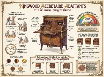 Kingwood Secretaire Abattants Guide Infographic