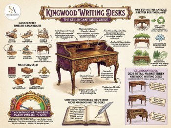 Kingwood Writing Desks Guide Infographic