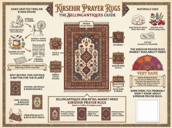 Kirsehir Prayer Rugs Guide Infographic