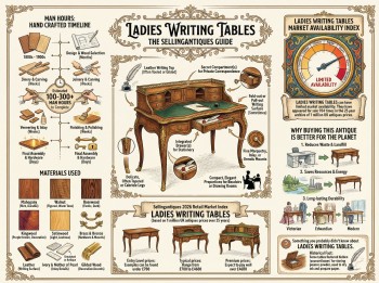 Ladies Writing Tables Guide Infographic