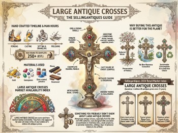 Large Antique Crosses Guide Infographic