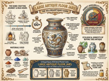 Large Antique Floor Jars Guide Infographic