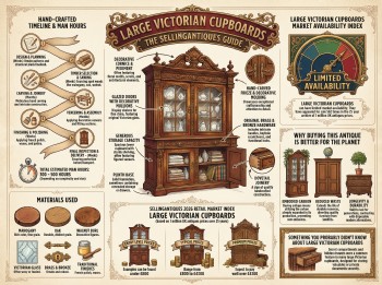 Large Victorian Cupboards Guide Infographic
