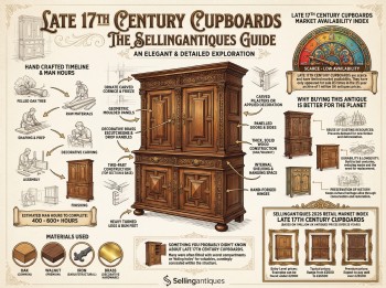 Late 17th Century Cupboards Guide Infographic