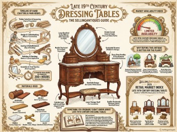 Late 19th Century Dressing Tables Guide Infographic