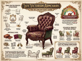 Late Victorian Armchairs Guide Infographic