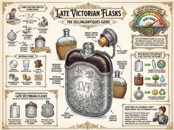 Late Victorian Flasks Guide Infographic