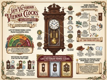 Late Victorian Vienna Clocks Guide Infographic