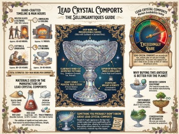 Lead Crystal Comports Guide Infographic