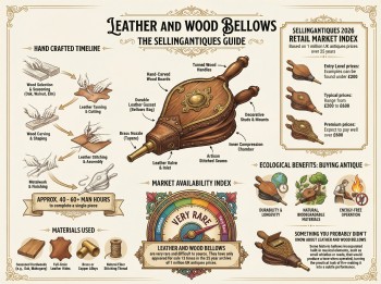 Leather And Wood Bellows from 2 Shops