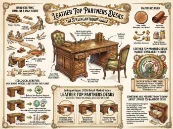 Leather Top Partners Desks Guide Infographic