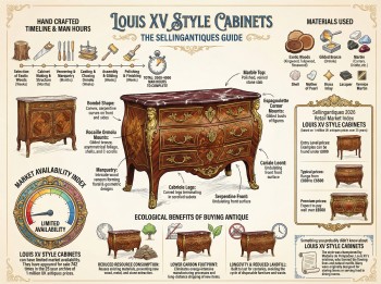 Louis Xv Style Cabinets Guide Infographic