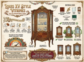 Louis Xv Style Vitrines Guide Infographic