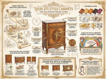 Louis Xvi Style Cabinets Guide Infographic